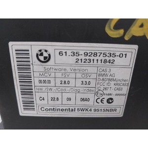 Mini Hatch - ECU et modules informatiques d'occasion 928753501 - Product Image 4