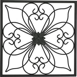 Décoration murale en fer forgé, art mural pour la maison, décoration de salon, finition antique, arts muraux suspendus personnalisés - Product Image 5