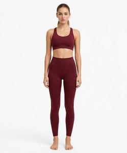 SPINE <b>CRAFT</b> Women's Seamless Scoop Neck Yoga <b>Set</b> Tank Shorts Sleeveless High Waist Tummy Control Workout Activewear Breathable - Product Image 3