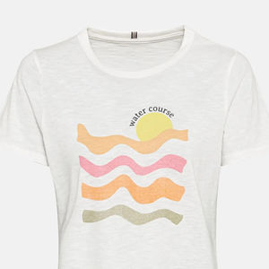 Camisetas Personalizadas al por Mayor para Mujer, Transpirables, de Verano, Manga Corta, Poliéster/Algodón, Corte Regular, Colores y Tallas Personalizadas, Marca Privada - Product Image 6