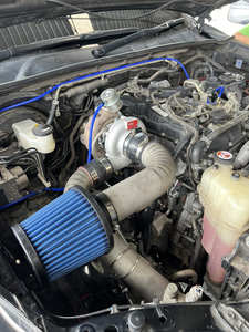 Turbocompresor FLEX BOOST F55 BOOST RED EDITION VEEZ tiene sonido de silbato Turbocompresor para Isuzu DMAX f55v f55 IHI RHF55v 4hk1 - Product Image 6