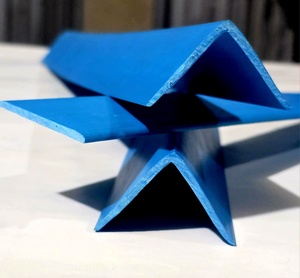 Premium Quality Rigid PVC Angle Profile Plastic L Shape Corner Extrusion for Furniture Wall Panel Edge Trim Interior Decoration - Product Image 1