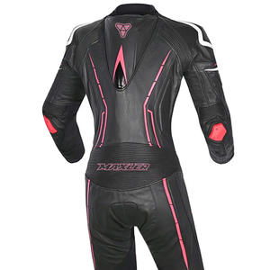 Men's Motorcycle Racing Leather Suit-High Durability CE Level 1 Approved Waterproof Plus Size Stylish Fit Sportswear - Product Image 4