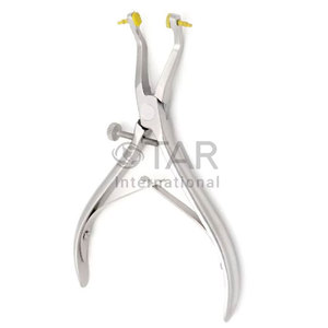 Pince de retrait de couronnes dentaires de qualité supérieure en acier inoxydable avec embout en caoutchouc, instrument d'extraction orthodontique pour usage dentaire - Product Image 5