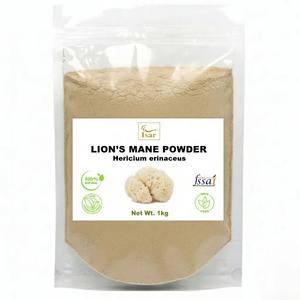 Polvo de Melena de León Orgánico de Alta Potencia, Suplemento Alimenticio de Grado Alimenticio con Fructificación Completa, Apoya el Rendimiento Cerebral y Mental - Product Image 1