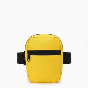 Outdoor Sports Belt Bag Cross-body Shoulder Carry Durable Nylon Zipper Closure Characters Pattern Unisex Waterproof Tear - Product Image 5