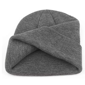 Custom Classic Knit Beanie <b>Winter</b> Hat Soft Warm Cuffed Acrylic Skull <b>Cap</b> <b>For</b> <b>Men</b> Women Unisex With Custom Logo - Product Image 3