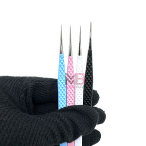 Juego de Herramientas de Extensión de Pestañas Reutilizables de Alta Durabilidad para Clientes Exigentes, Instrumentos de Belleza de Acero Inoxidable, Juego de Pinzas para Pestañas - Product Image 4