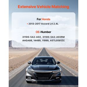 Alternatore Auto Sostitutivo Compatibile per Honda Accord L4 2.4L 2013-2017 con Alloggiamento in Alluminio - Product Image 2