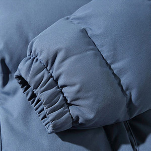 Wholesales Custom Designed Stand <b>Collar</b> Bubble <b>Jacket</b> for Men Long Sleeve Full Zipper Men Bubble <b>Jackets</b> For Winter Season - Product Image 4