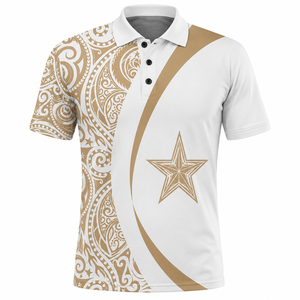 Polos de Sublimación al por Mayor de Alta Calidad para Hombre, Uniformes Personalizados con Impresión, Polo de Golf de Alta Calidad, Fabricante OEM - Product Image 1