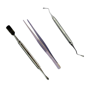 Kit d'implants dentaires professionnels, design ergonomique et léger, 12 instruments, cassette de stérilisation pour outils de chirurgie implantaire - Product Image 3