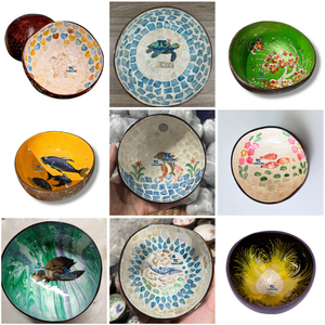 ผู้จัดจำหน่ายที่เชื่อถือได้ ชามมะพร้าว ยี่ห้อ COCONUT BOWL พร้อมดีไซน์สำเร็จรูป ชามเปลือกมะพร้าวพร้อมโลโก้ - Product Image 2