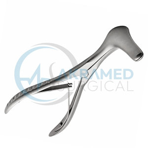 เครื่องมือผ่าตัดจมูกแบบพรีเมียม Akramed Surgical Cottle Nasal Speculum ทำจากเหล็กกล้าไร้สนิม สำหรับการผ่าตัดจมูก ประเภทเครื่องมือผ่าตัดหู คอ จมูก ระดับ Class I ใช้ซ้ำได้ ได้รับการรับรองมาตรฐาน CE - Product Image 6