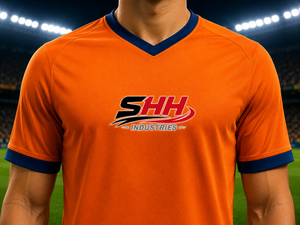 Maillots de football personnalisés de haute qualité, uniforme d'équipe, short de football, impression par transfert thermique, respirant, 100% polyester élastique - Product Image 6