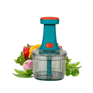 Picador Manual de Verduras, Cortador de Ajo y Cebolla, Procesador de Alimentos, Rebanador de Cocina de Plástico, Picador Ecológico, Mini Herramienta - Product Image 1