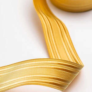 Trenza Ceremonial para Uniforme, Diseño de Bordado con Hilo Dorado, Trenza de Encaje de Tamaño Personalizado - Product Image 3