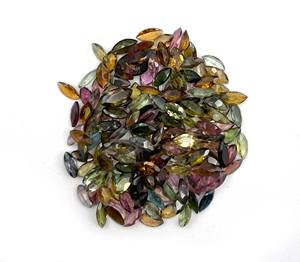 พลอยทัวร์มาลีนธรรมชาติทรงมาร์คีส์ ขนาด 3.50*7 มม. น้ำหนัก 5 กะรัต สำหรับทำเครื่องประดับ - Product Image 4