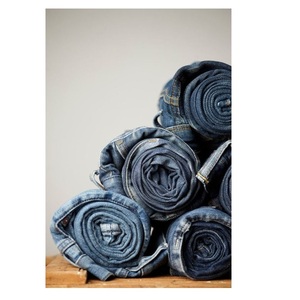 กางเกงยีนส์เอวสูงของผู้ชายกางเกงยีนส์ขาตรงเอวสูงระบายอากาศได้ดีผ้าเดนิมปักลายขาดๆสำหรับฤดูใบไม้ร่วง - Product Image 2