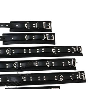 Mitaines en cuir avec rembourrage doux, sangles réglables et boucles sécurisées - Product Image 6