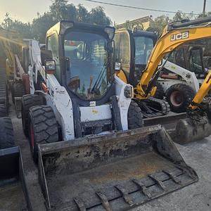 Cargadora compacta Bobcat S650 en venta con cabina cerrada, calefacción y aire acondicionado - Product Image 5