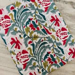 Block Print Cotton Cambric 60X60 Running Fabric Traditional Jaipuri Print Cotton Fabric - Product Image 4