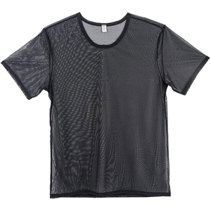 เสื้อยืดถักตาข่ายสไตล์โมเดิร์น 100% โพลีเอสเตอร์ ปรับแต่งได้ เหมาะสำหรับการฝึกซ้อมในอากาศร้อน ระบายอากาศได้ดี น้ำหนักเบา - Product Image 1