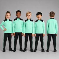 Ensemble de tenue de football pour enfants One Piece 2627 AW, épais et chaud, manches longues et pantalon, avec gilet offert, vente en gros, meilleur prix