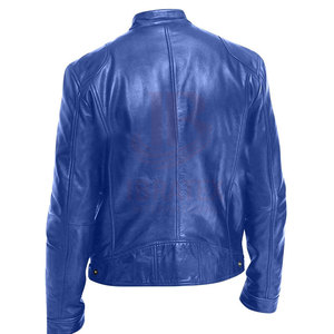 Chaqueta de Cuero Transpirable y Ecológica de Estilo Urbano, Colores Personalizados, la Mejor Calidad, Últimos Diseños, Chaqueta para Hombre OEM - Product Image 6