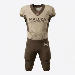 Uniformes de Fútbol Americano Personalizados por Sublimación, Números y Logotipos Impresos Personalizados, Ropa Profesional para Equipos de Fútbol - Product Image 1