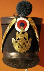 Sombrero Empire de Alta Calidad Personalizable con Logotipo para Hombre y Mujer, Reproducción de Sombreros y Gorras Shako - Product Image 3