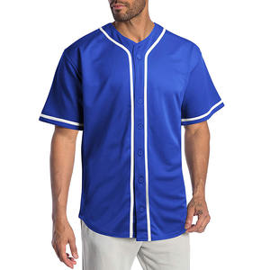 Maillot de baseball personnalisé de qualité supérieure, 100 % polyester, entièrement imprimé par sublimation, respirant, vente en gros - Product Image 5