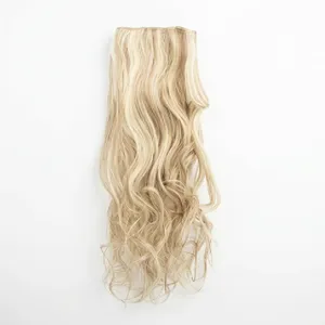 Peluca Larga Ondulada Honey Cascade Sin Pegamento, Cabello Indio Remy Rubio Miel, Base de Seda Doble Densidad, 100% Densidad, Longitud Personalizable - Product Image 4