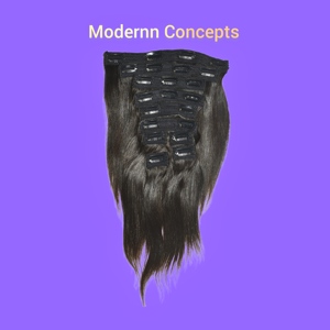 Extensions de cheveux indiens Remy naturels 100 % vierges, cuticules alignées, non traités chimiquement, qualité fournisseur, lisses, 100 g - Product Image 2