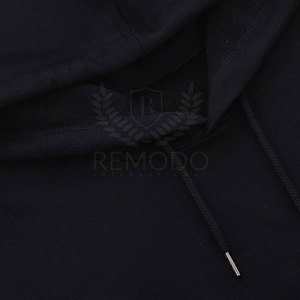 Low Moq Custom Printed Design Outdoor Clothing Breathable Polyester/Cotton Streetwear Winter Long-Sleeved Short-Length Hoodie - Product Image 4
