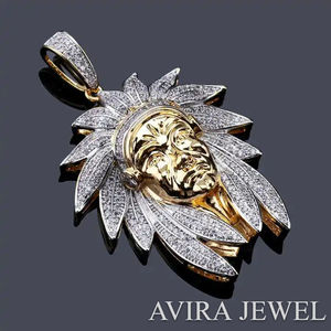 จี้เพชรโมอิสซาไนต์สุดหรู เงินแท้ 925 ชุบทองคำสีกุหลาบ สไตล์ฮิปฮอป สำหรับผู้ชายและผู้หญิง สวมใส่ในงานปาร์ตี้ ได้รับการรับรองจาก GRA - Product Image 3