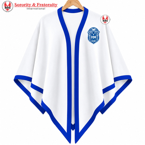 Cardigan personnalisé pour femmes Zeta Phi Beta, pull chaud imprimé, cardigan décontracté, design coloré, châle, vêtements de sororité - Product Image 2
