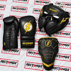 Set de Boxeo Personalizado Lightning Speedster Rectangular: Guantes, Protector de Cabeza y Protector Inguinal, el Mejor Kit de Entrenamiento de Boxeo - Product Image 6