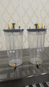 Recipiente de Acero Inoxidable para Recolección de Grasa, Autoclavable, Manual, de 2000 ml, con Soporte, para Liposucción, Succión Quirúrgica, Clínicas Cosméticas - Product Image 5