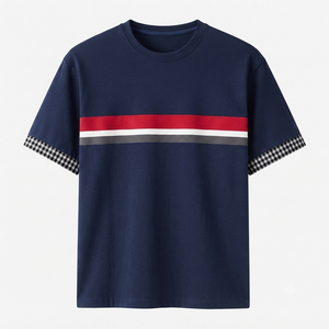 Camisetas de Manga Corta para Hombre, 100% Algodón, Personalizadas al por Mayor (OEM/ODM), Sublimadas, de Secado Rápido, Transpirables, Lisas, Talla Grande, Unisex - Product Image 3