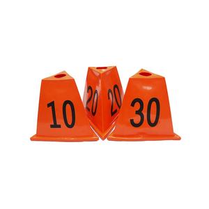 GD-ตัวเลขและตัวอักษรกรวยสำหรับการฝึกอบรมเด็ก13 "H * 14" W, 11ชิ้นกรวยอุปกรณ์กีฬาการฝึกอบรม - Product Image 3