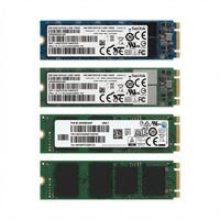 SSD M.2 SATA Bekas Grosir untuk Notebook dan Desktop Komputer, Solid-State Drive 128G 256G 512G 1TB Merek Ternama