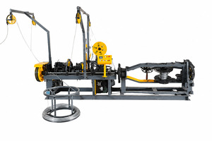 Machine entièrement automatique de fabrication de fil barbelé torsadé interne, équipement de production de clôtures en fil métallique - Product Image 5