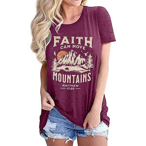 Camisetas Personalizadas Casuales con Logotipo para Mujer, Camisetas de Mujer en Oferta, Camisetas 100% Algodón, Camisetas Lisas de Algodón para Mujer - Product Image 3