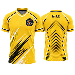 Camiseta de Fútbol Vintage Personalizada, Nuevo Estilo, Diseño Clásico, Ropa Deportiva Transpirable de Poliéster para Personalización - Product Image 1