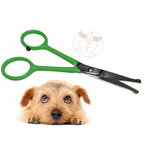 Tijeras pequeñas con punta de bola de 4.5 pulgadas para perros, gatos y todo tipo de mascotas, para el cuidado de orejas, nariz, cara y patas, tijeras de seguridad pequeñas. - Product Image 5