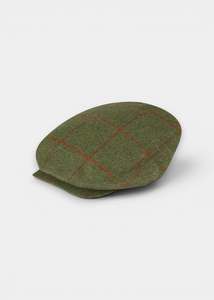 Eoin Winston Sports Scottish Tartan Hat Pins with <b>Red</b> <b>Pom</b> <b>Pom</b> and Thistle Badge Black and <b>Red</b> Checkered Band Four Seasons Wear - Product Image 2