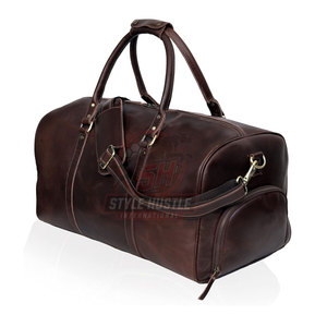 กระเป๋าเดินทางหนังสำหรับทุกเพศกระเป๋าเดินทางหนังสไตล์ไม่ซ้ำใคร - Product Image 2