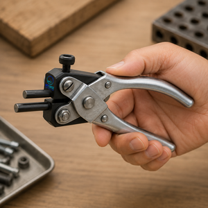 Pince à bec rond professionnel à action parallèle réglable pour la mise en forme de fils et la fabrication de bijoux en acier inoxydable – Fabrication OEM ODM - Product Image 5