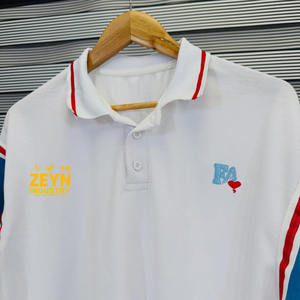 T-shirt à manches courtes en tricot uni pour homme, style streetwear personnalisé avec motif - Product Image 3